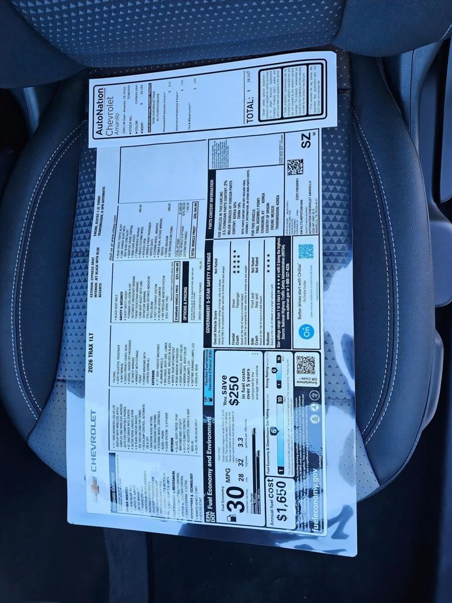 2026 Chevrolet Trax LT