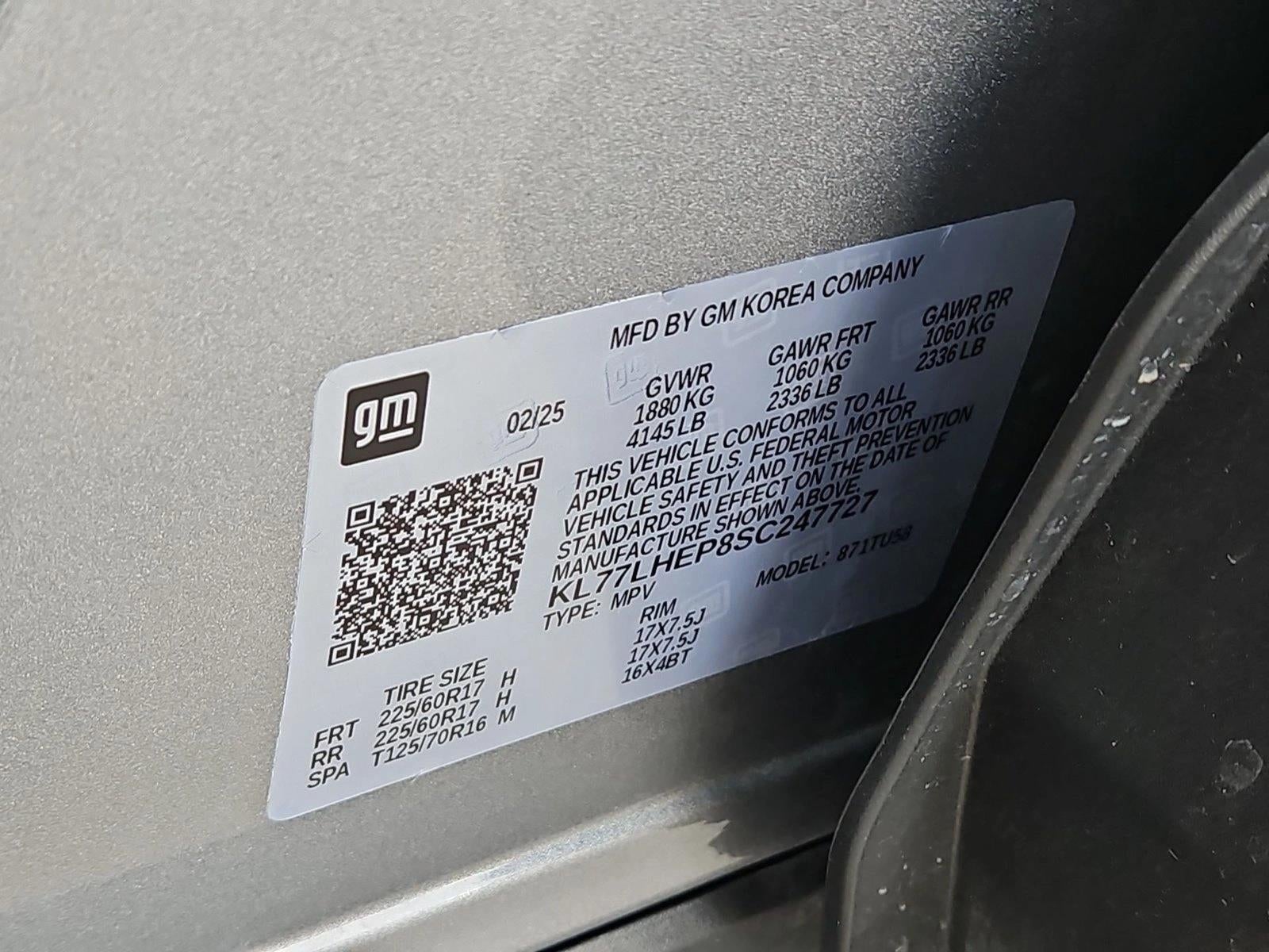 2025 Chevrolet Trax LT