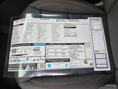 2026 Chevrolet Trax 2RS