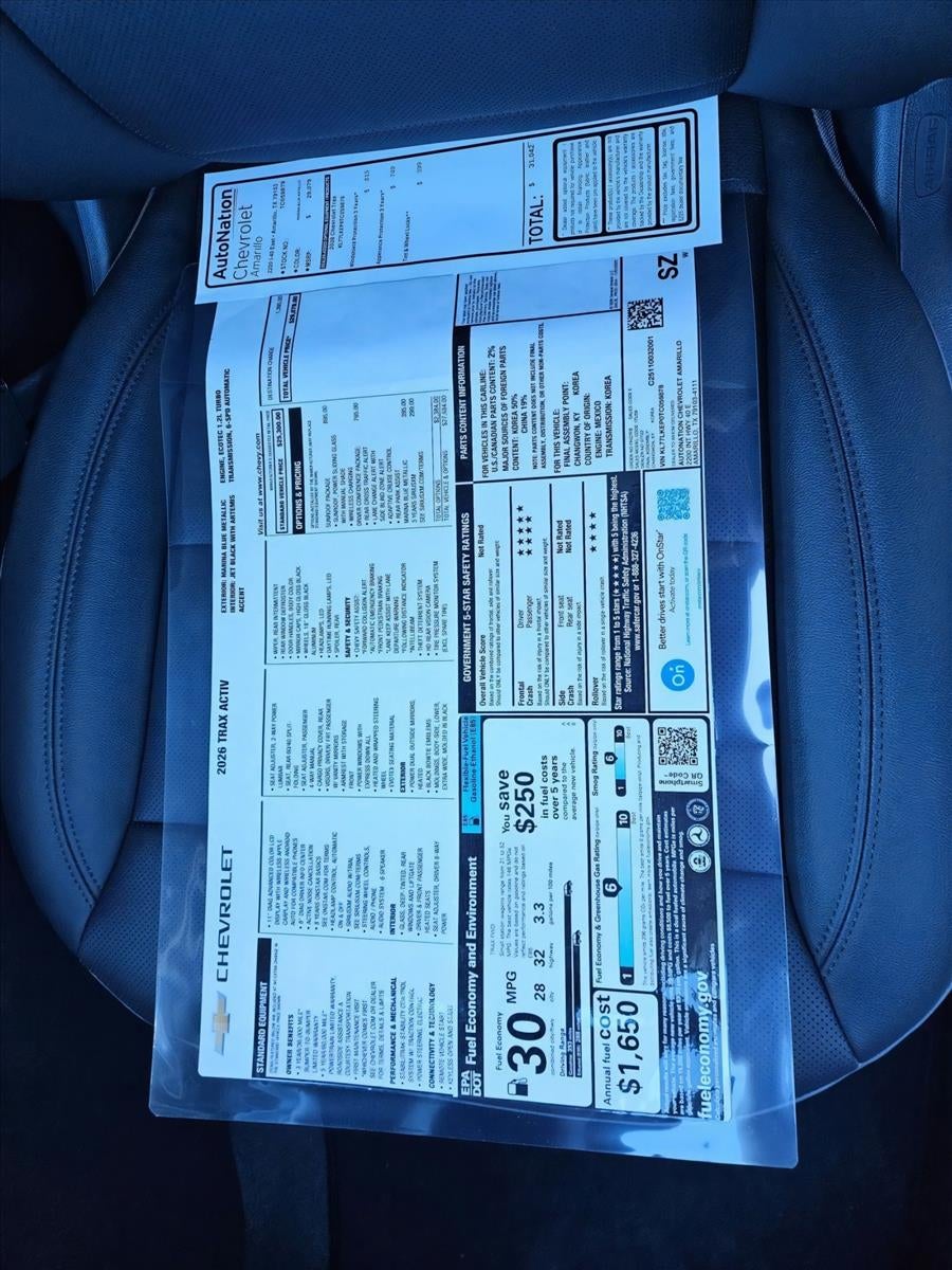 2026 Chevrolet Trax ACTIV