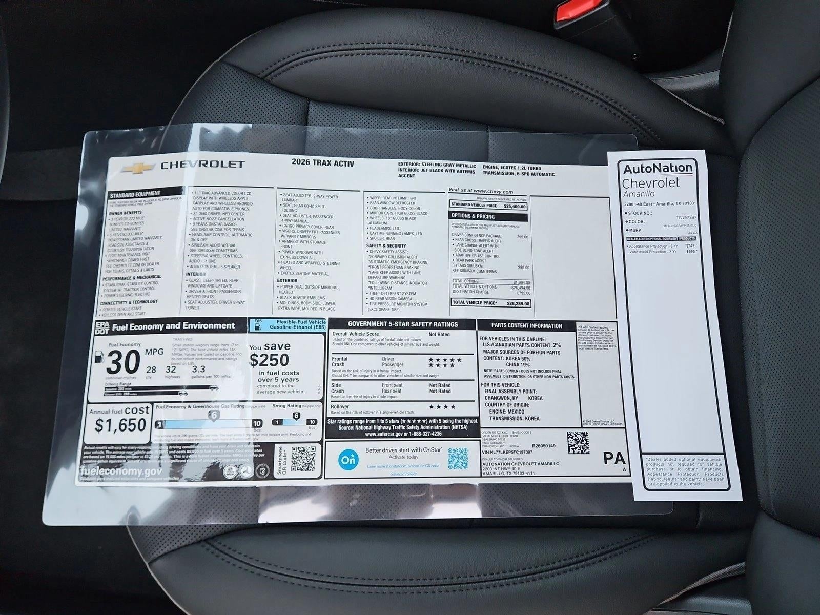 2026 Chevrolet Trax Activ - Photo 17