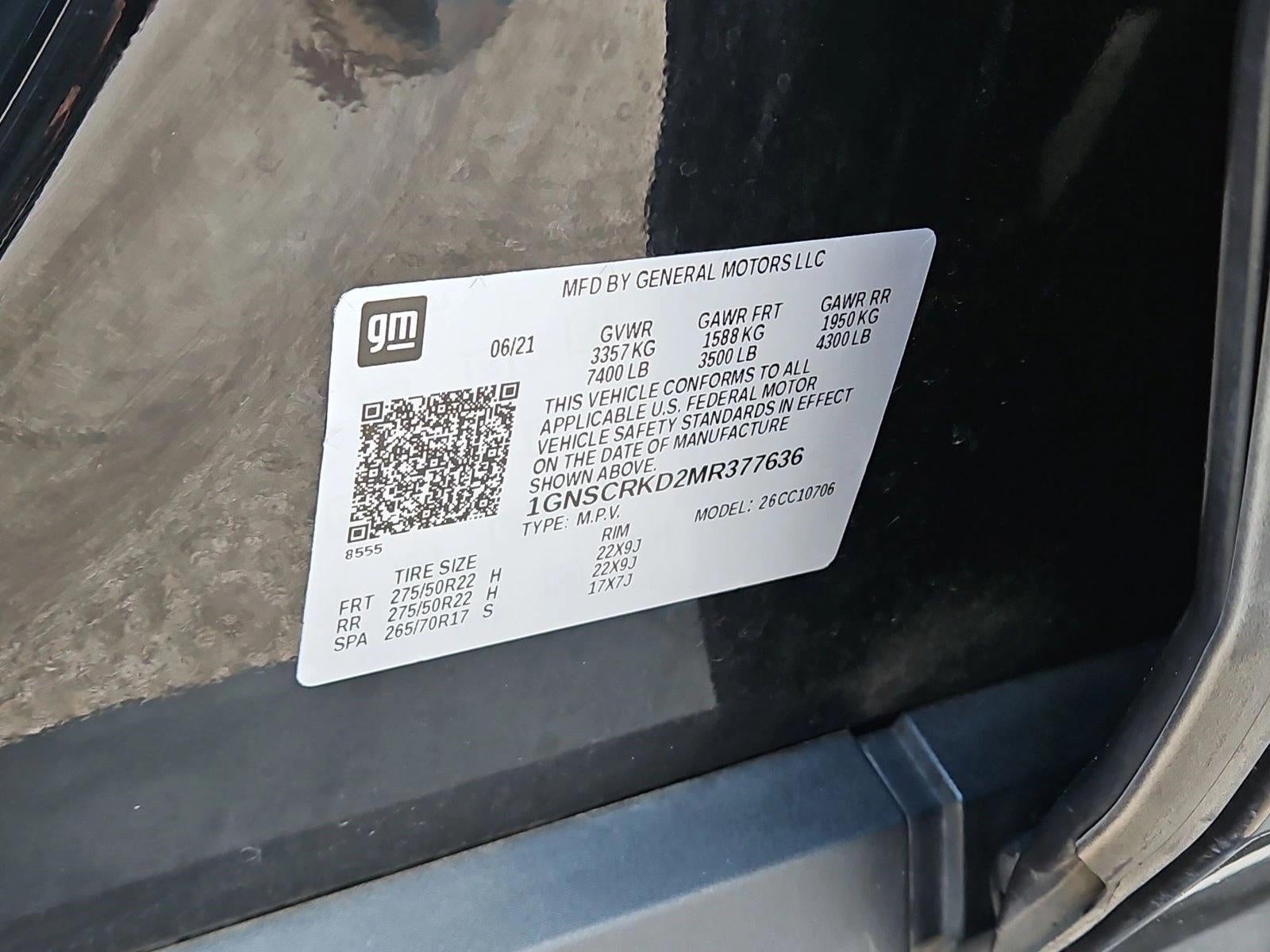 2021 Chevrolet Tahoe RST