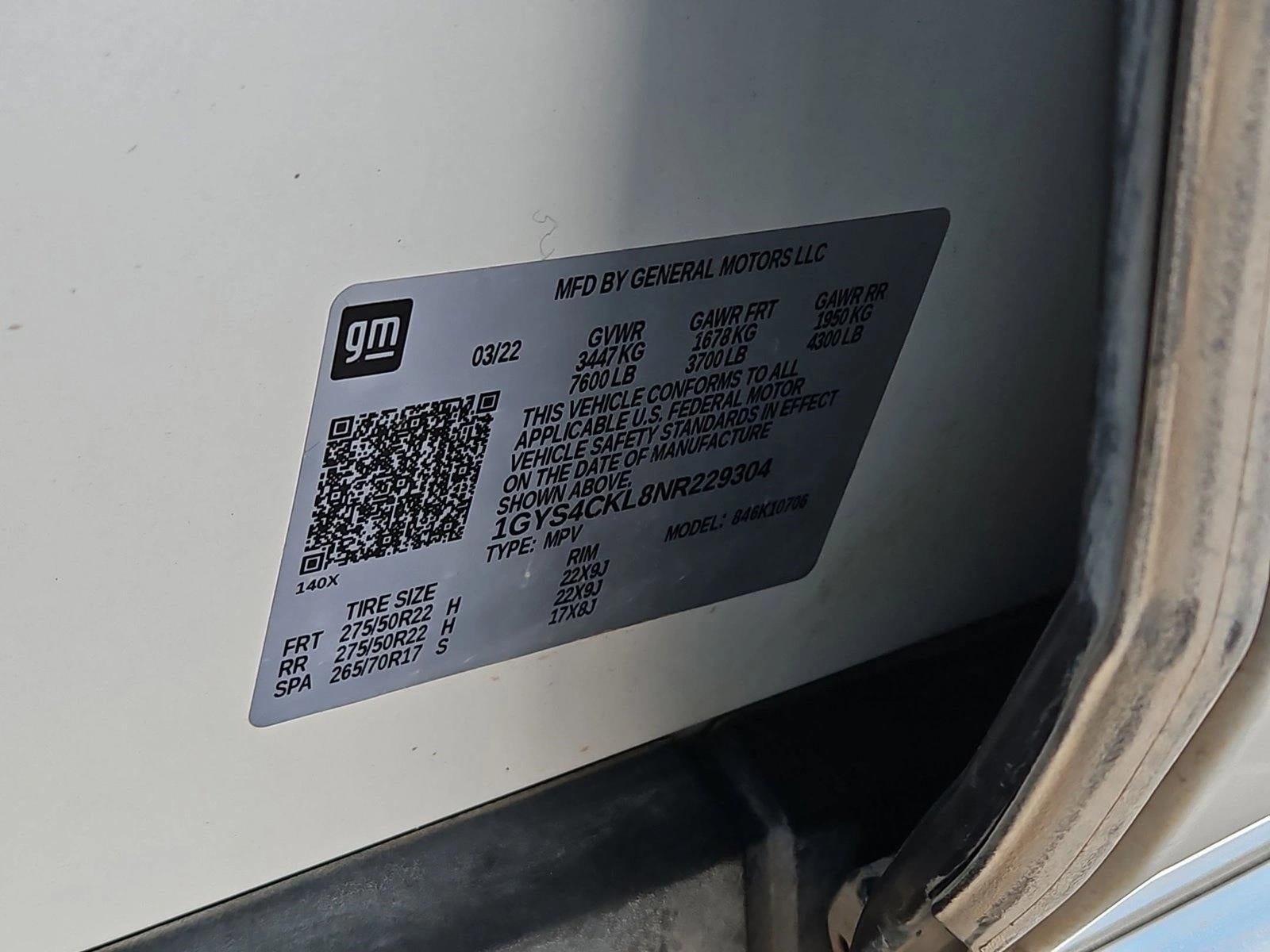 2022 Cadillac Escalade Premium Luxury