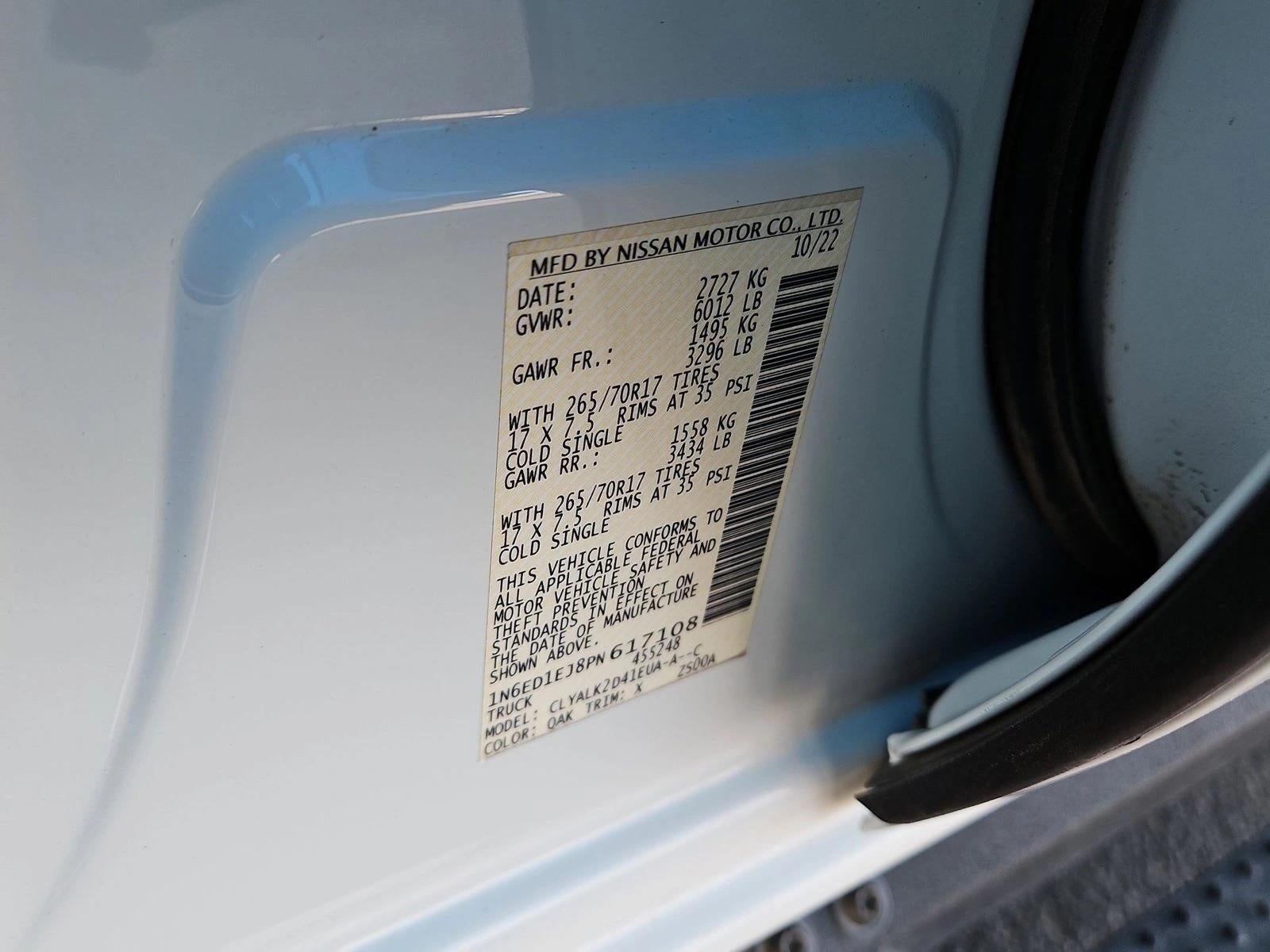 2023 Nissan Frontier PRO-X