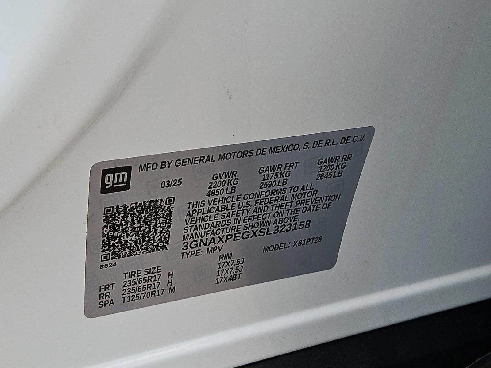 2025 Chevrolet Equinox LT